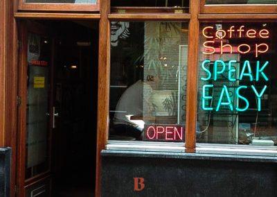 Coffee Shop Speak Easy